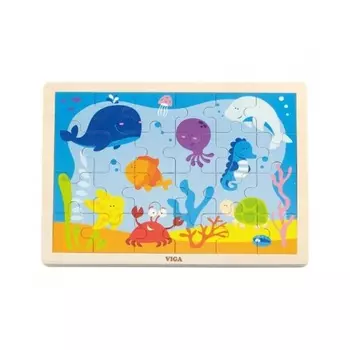 Пазл "Океан" 24 детали,в пленке VIGA