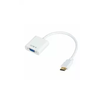 Переходник HDMI (m) VGA (f) 0.1м белый