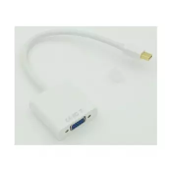 Переходник miniDisplayPort (m) VGA (f) белый