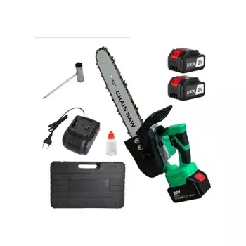 Пила цепная аккумуляторная ZITREK GreenSaw 20 PRO (20В, 4 Ач Li-ion аккум. 2шт, ЗУ)