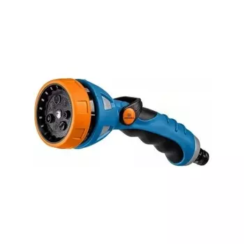 Пистолет поливочный GRINDA XM-7, 7 режимов, металлический с TPR, PROLine (429150)