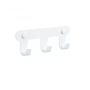 Планка 3 крючка Fixsen PRACTICA, белый (FX-805W-3)