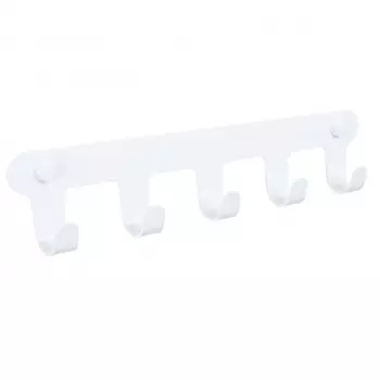 Планка 5 крючков Fixsen PRACTICA, белый (FX-805W-5)