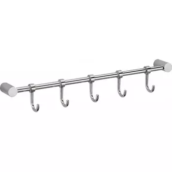 Планка с крючками (5 крючков) Savol (S-006205)