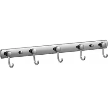 Планка с крючками (5 крючков) Savol (S-05205B)