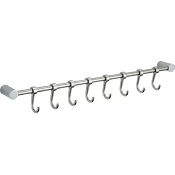 Планка с крючками (8 крючков) Savol (S-006208)
