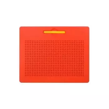 Планшет обучающий Эврики "Магнитное рисование" 714 отверстий, цвет красный арт.3327798