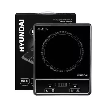 Плита Инфракрасная Hyundai HYC-0121 черный стеклокерамика (настольная)