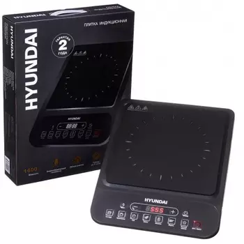 Плитка индкционная Hyundai HYC-0101 черный