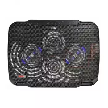 Подставка для ноутбука Buro BU-LCP156-B208 15.6"355x260x21мм 2xUSB 2x 80ммFAN 560г металлическая