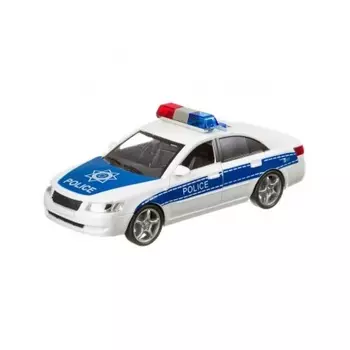 Полицейская машина 1:16 на бат(свет,звук)в коробке открываются двери;звуки сирены и мотора WY560A