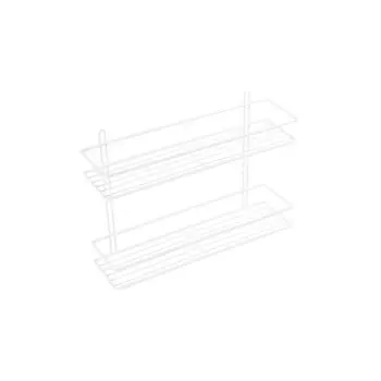 Полка двойная Fixsen белая (FX-730W-2)