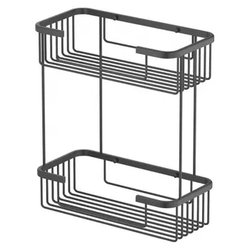 Полка двойная Timo Saona черный (13083/03)