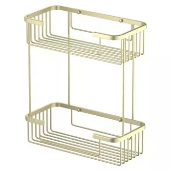 Полка двойная Timo Saona золото матовое (13083/17)