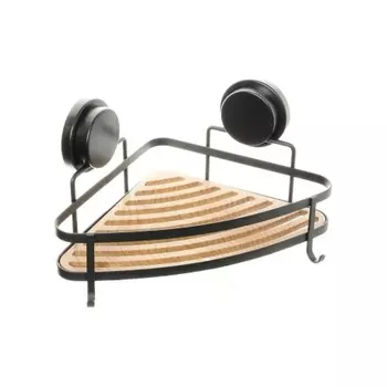 Полка Fixsen угловая одноэтажная черная Magic (FX-920B-1)