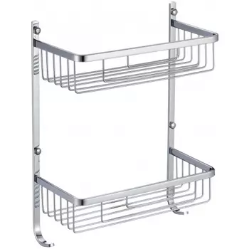 Полка решетка прямая двойная Savol (S-002522)