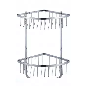 Полка решетка угловая двойная Savol (S-002554)