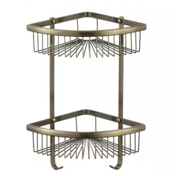 Полка решетка угловая двойная Savol (S-C5854-2)