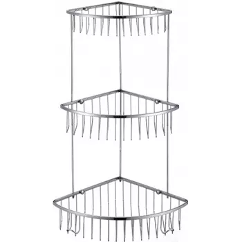 Полка решетка угловая тройная Savol (S-002514-3)