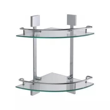 Полка Savol угловая двойная стеклянная (S-065322A)