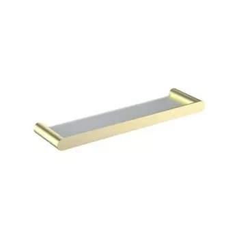 Полка стеклянная Timo Saona золото матовое (13072/17)