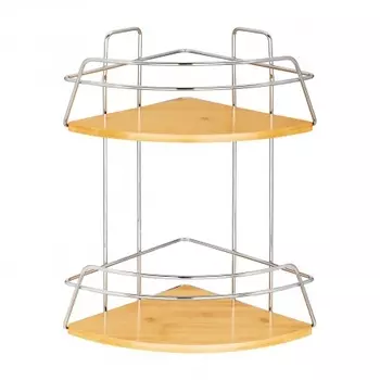 Полка угловая ЧМЗ Модулус Бамбук 22х22х37,4 см., (509-005-01)