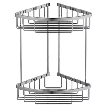 Полка угловая двойная Timo Saona хром (13082/00)