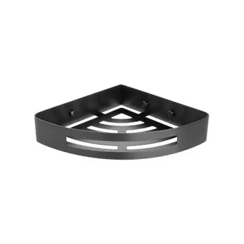 Полка угловая одноэтажная FIXSEN Hotel графит (FX-31003M)