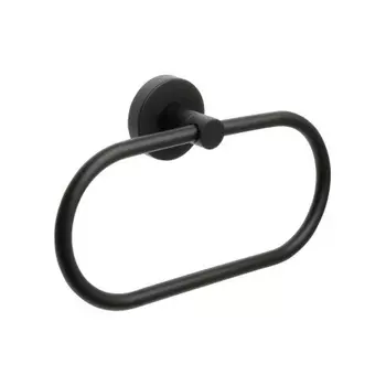 Полотенцедержатель кольцо черный Fixsen Comfort Black (FX-86011)