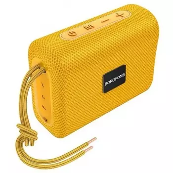 Портативная акустика Borofone BR18 Encourage, золотой (81290)