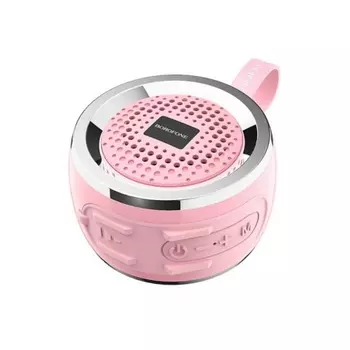 Портативная акустика Borofone BR2 Aurora, розовый (12837)