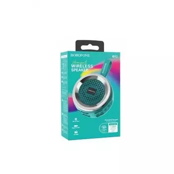 Портативная акустика Borofone BR2 Aurora, зеленая (12820)
