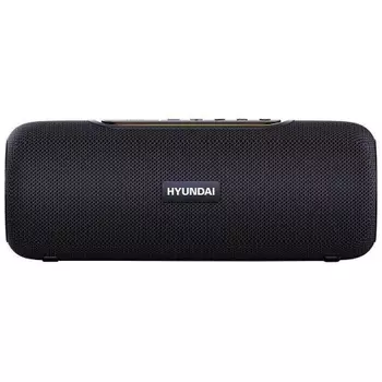 Портативная колонка Hyundai H-PS1021 черный/черный