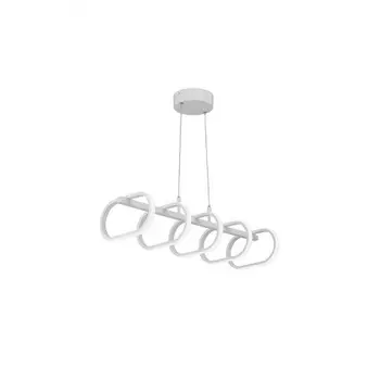 Потолочный светильник Vitaluce V3965-0/5S, LED 64Вт, 3900-4200K, 4780Lm