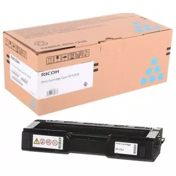 Принт-картридж тип SP C252E (4K) голубой Ricoh SP C252DN/C252SF