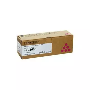 Принт-картридж тип SP C360E (1,5K) малиновый Ricoh SP C360DNw/SP C360SNw/SP C360SFNw/SP C361SFNw