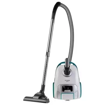 Пылесос Hyundai HYV-B4050 800Вт белый/бирюзовый (в компл.:1мешок)