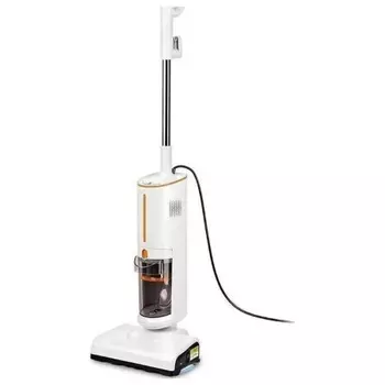 Пылесос вертикальный паровой Kitfort КТ-5157-2 бело-оранжевый