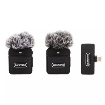 Радиосистема Blink100 B6(TX+TX+RXUC) 2,4Гц приемник + 2 передатчика, разъем Type-C