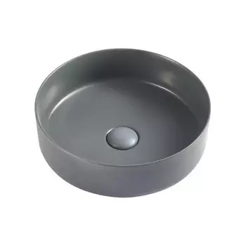 Раковина накладная D&K Matrix графит 355*355*120мм (DT1391506)