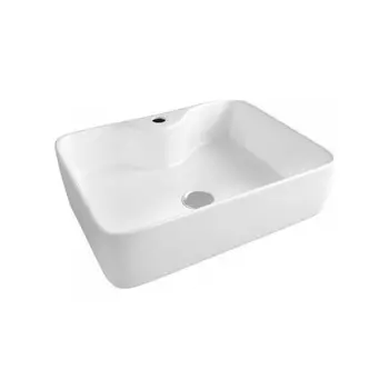 Раковина Teymi Helmi S 48 накладная с полочкой под смеситель, белая T50310