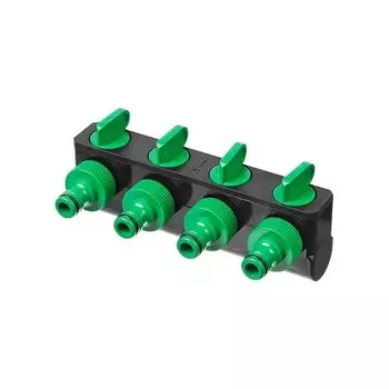 Распределитель поливочный РОСТОК RS-4, 3/4?, четырехканальный, с внутренней резьбой (426378)