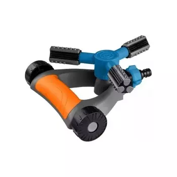 Распылитель круговой GRINDA RR-Pro, 3 сопла, на подставке с колёсиками, ударопрочный пластик PROLine (429317)