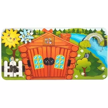 Развивающая доска Нескучные игры "Козлята и волк" арт.8037/ 16