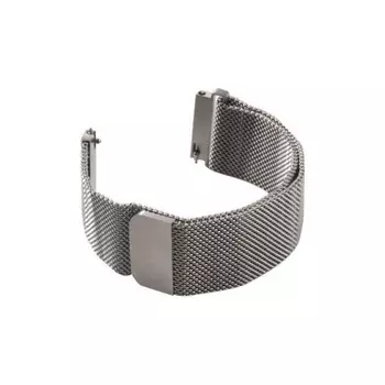 Ремешок Barn&Hollis универсальный магнитный 22 mm, металл, серебристый УТ000026796