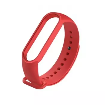 Ремешок BoraSCO для фитнес браслета Xiaomi Mi Band 5 красный