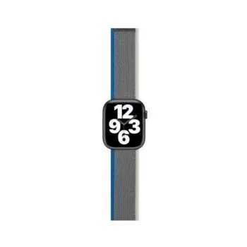 Ремешок нейлон Red Line для Apple watch - 38/40/41 mm, Blue/Grey