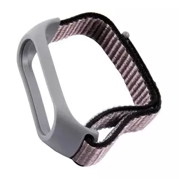 Ремешок Red Line для Xiaomi Mi Band 6 №20 Nylon Grey УТ000025178