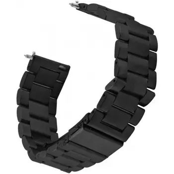 Ремешок Red Line универсальный металлический для cмарт часов, 22 mm, черный