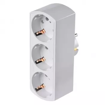 Резветвитель Buro BU-PS3G-W (3 розетки) белый